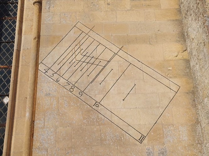 Restauration cadran solaire